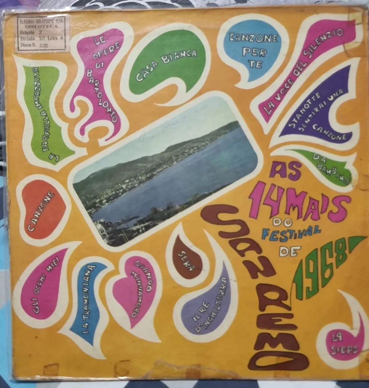 LP As 14 Mais San Remo 1968 MONO