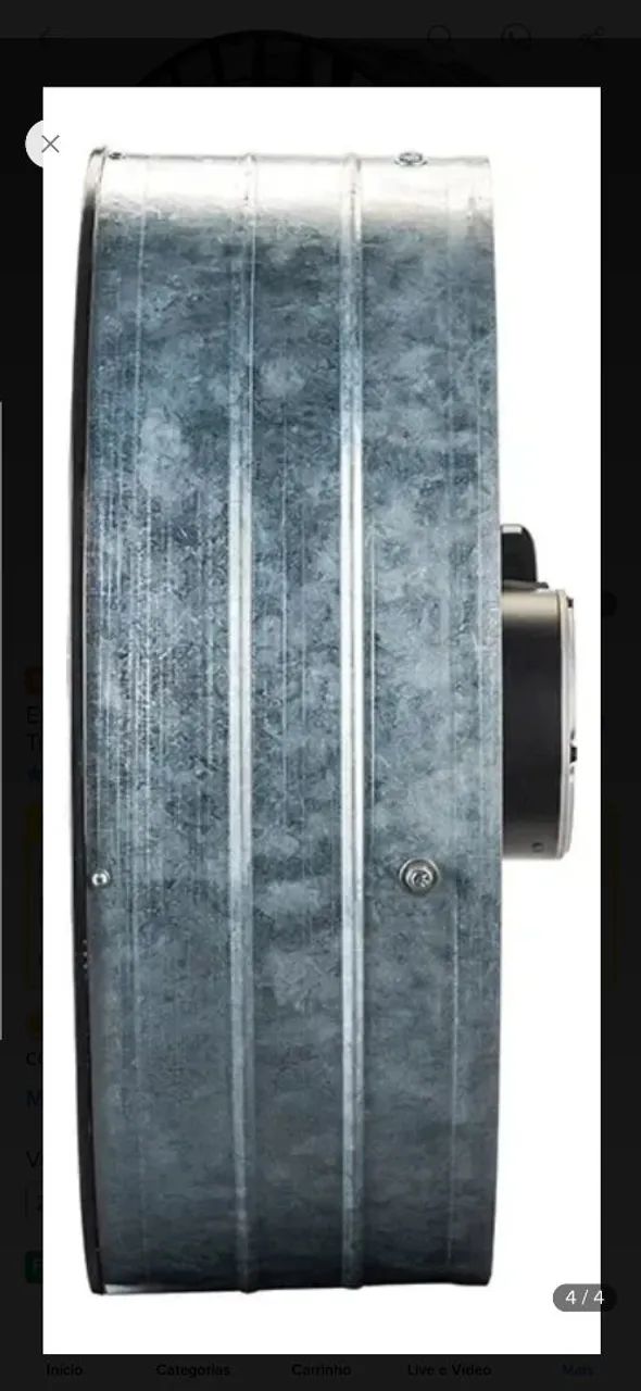 Exaustor Industrial 220wts 60cm Zero  - Foto 4