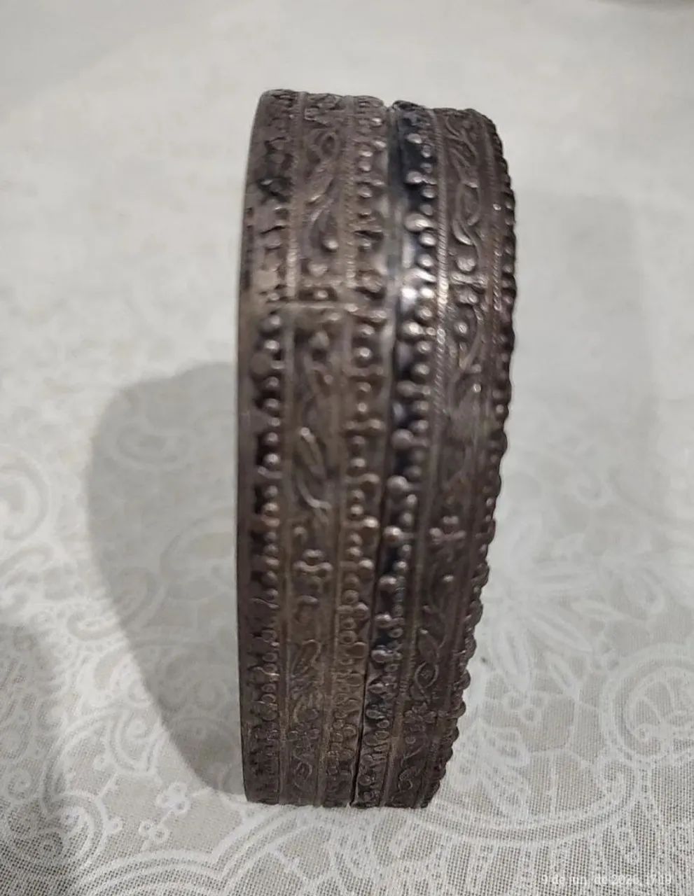 Porta jóia vintage chinês formato coração - Foto 3