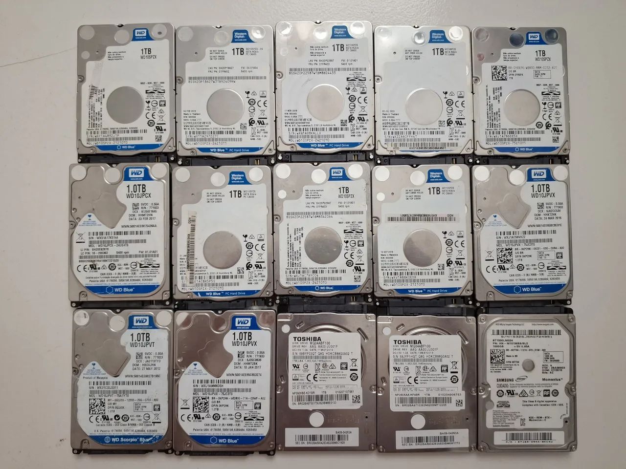 15 hds 1tb notebook 2.5  - Foto 5