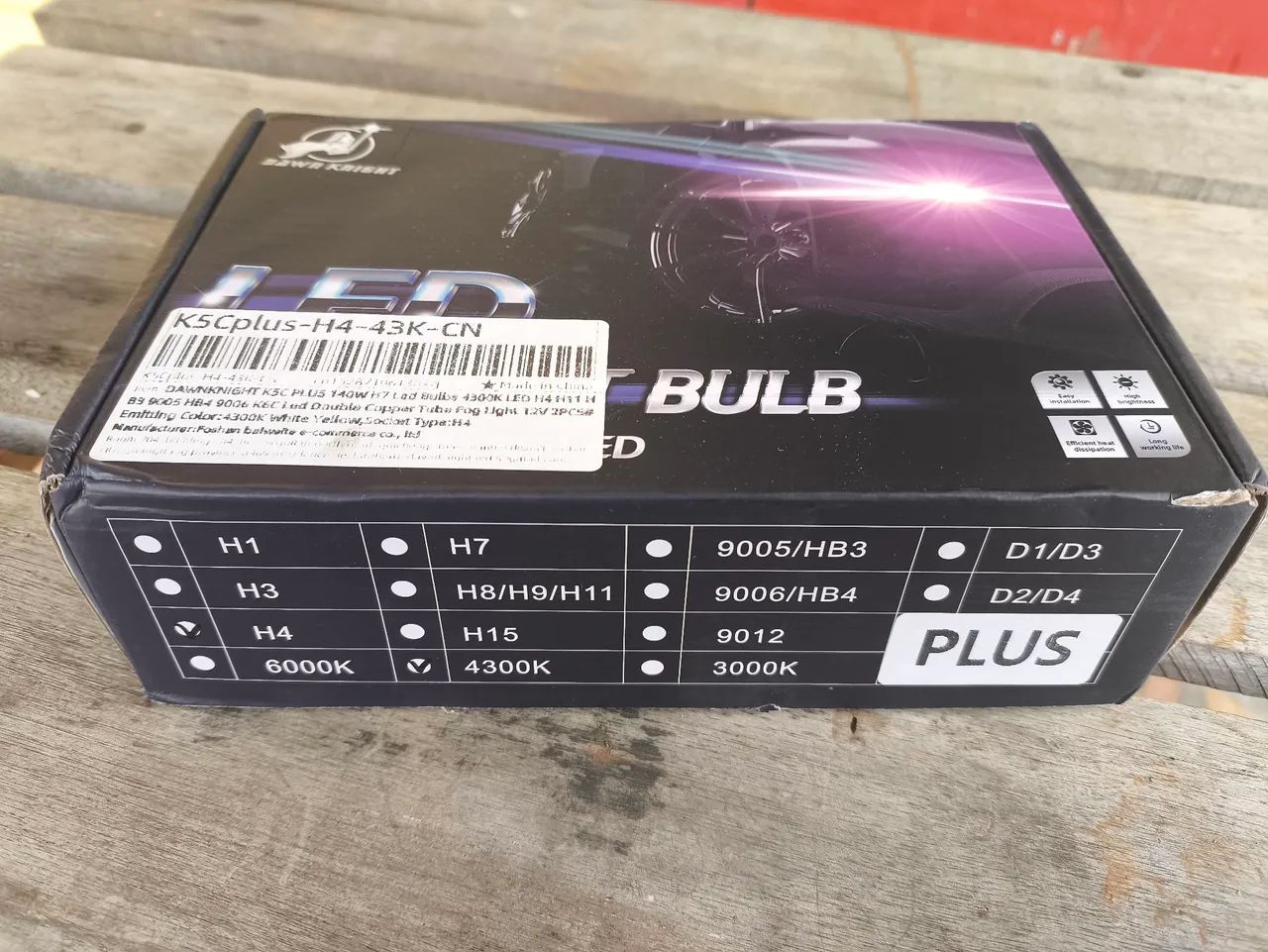 Lâmpada led H4 K5C plus  - Foto 2