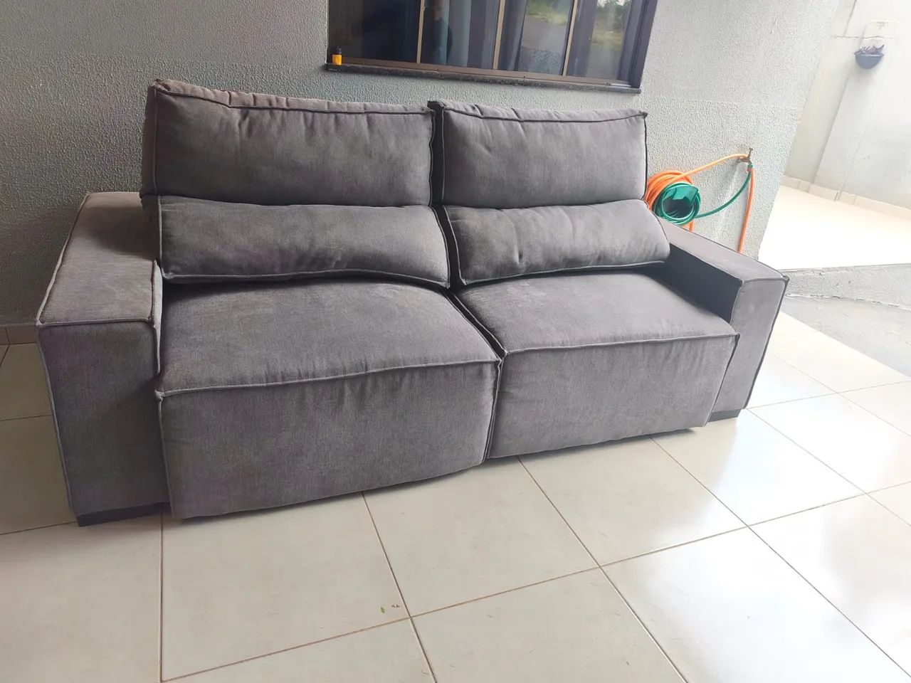 Sofa retrátil e reclinavel em ótimo estado  - Foto 5