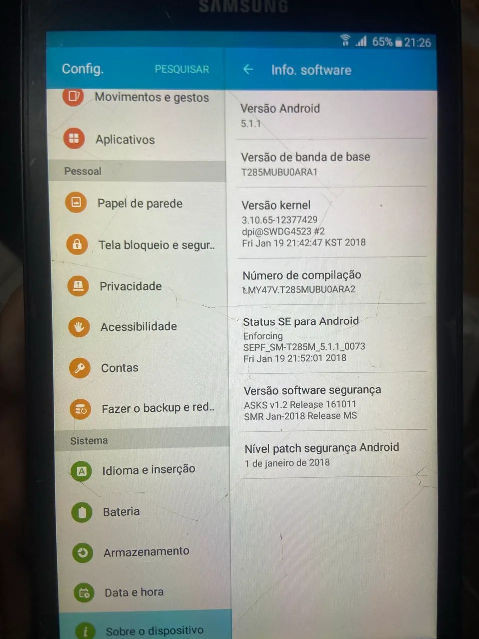 TABLET SAMSUNG T280  - Foto 3