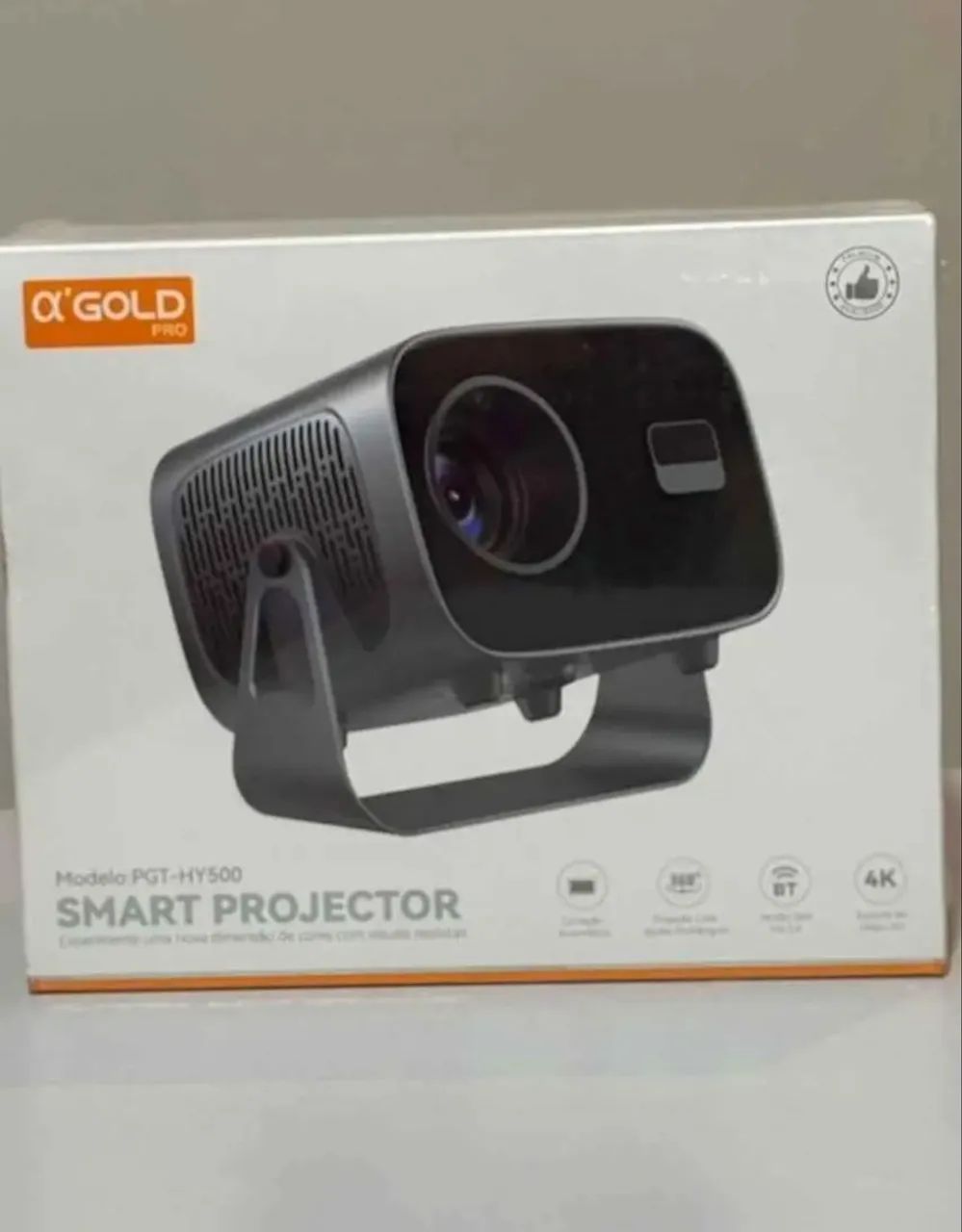 Smart projetor HY-500 lacrado