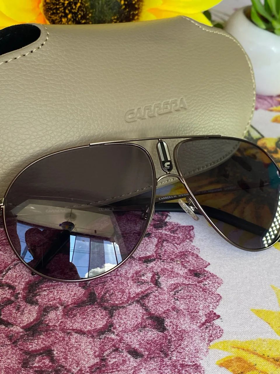 Óculos Carrera modelo aviador  - Foto 4