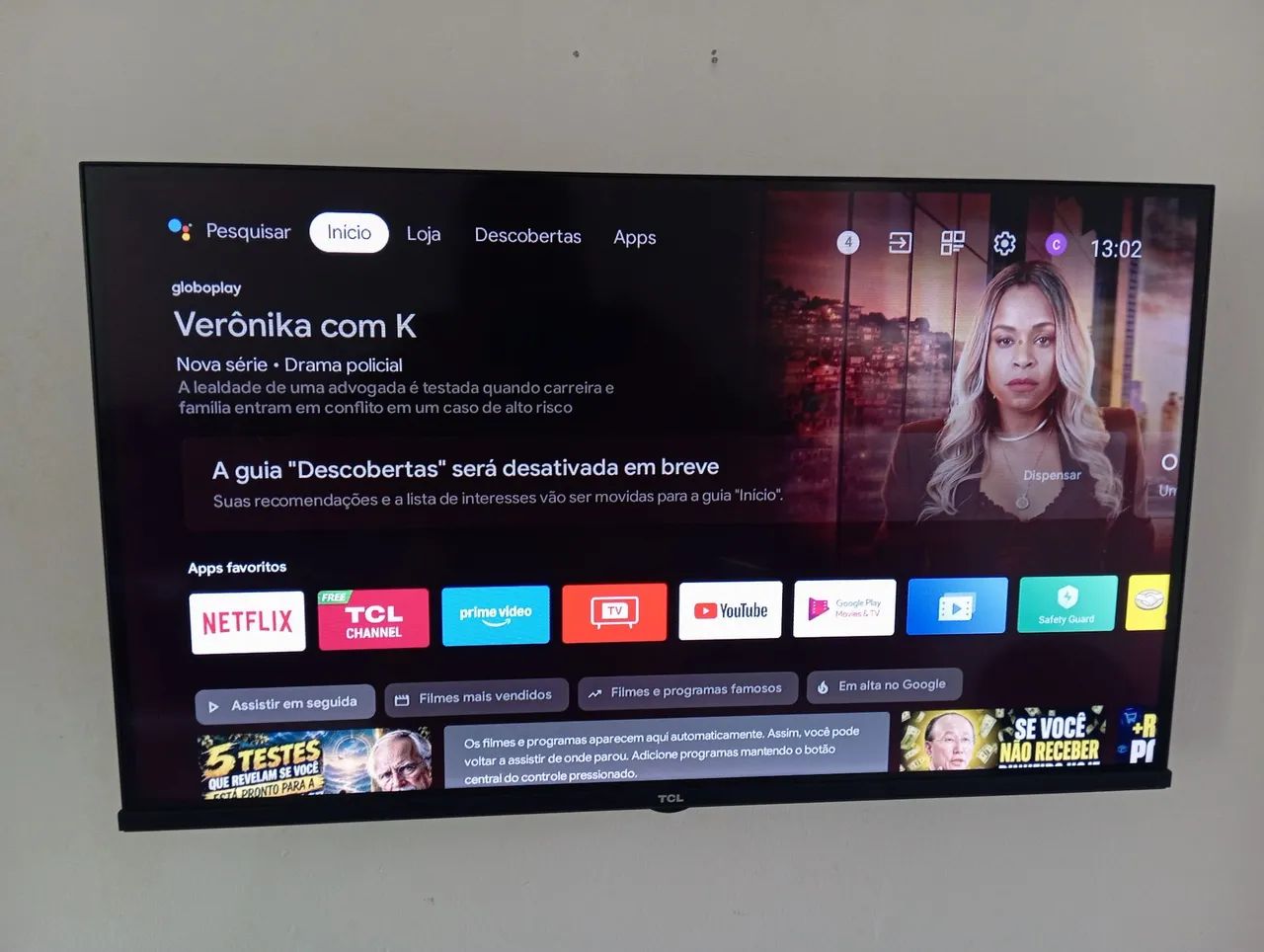 Televisão 32 polegadas TCL