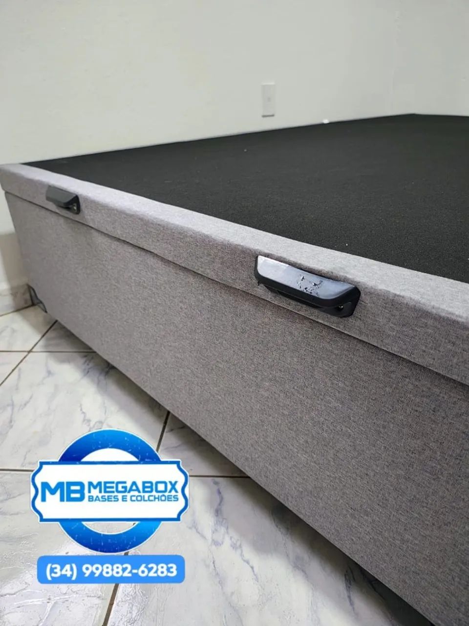 Box Baú Casal Blindado Novo com Entrega Grátis  - Foto 3