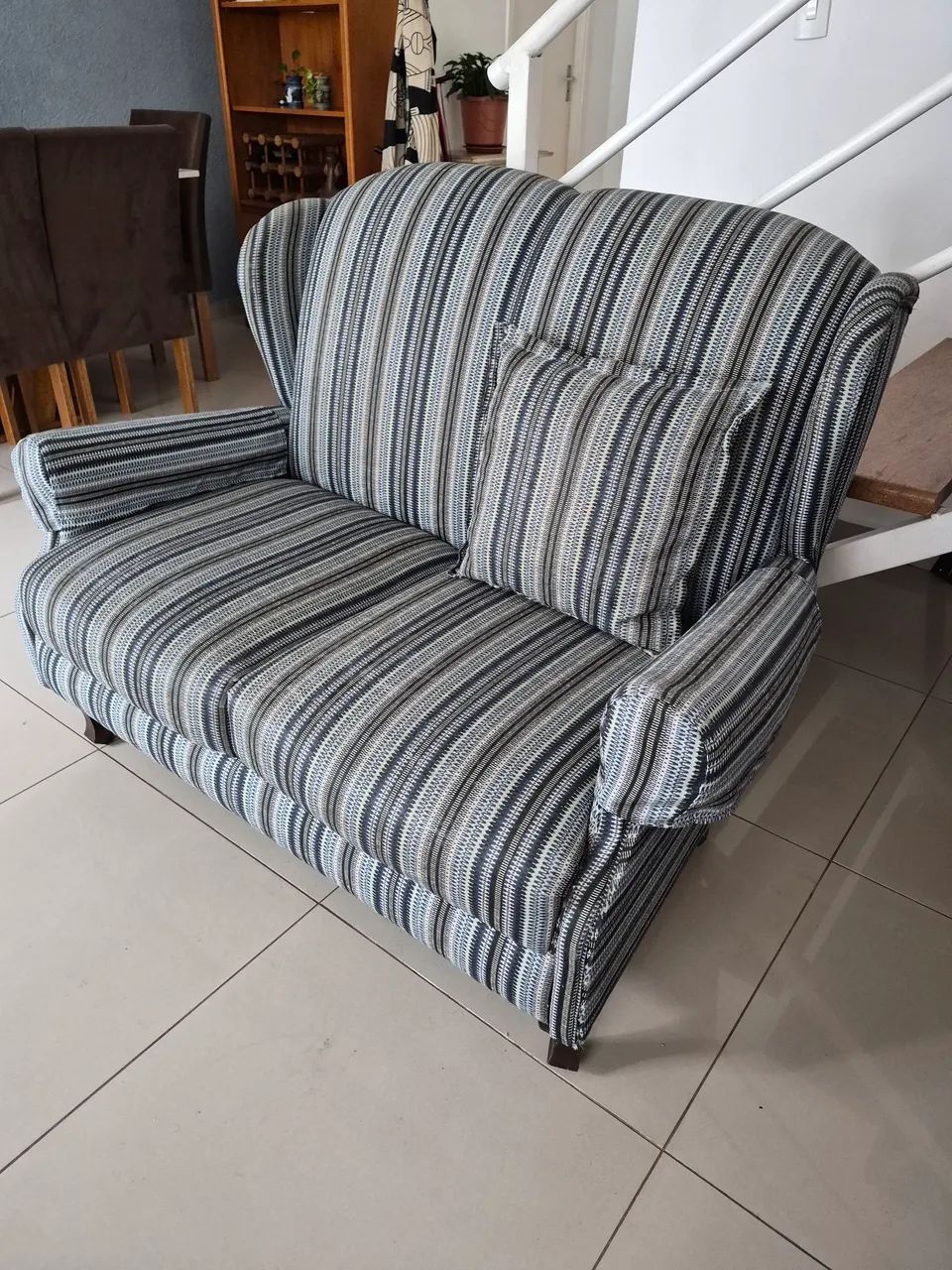 Sofá 2 lugares confortável - 1,25x 75cm R$ 350 - Foto 2