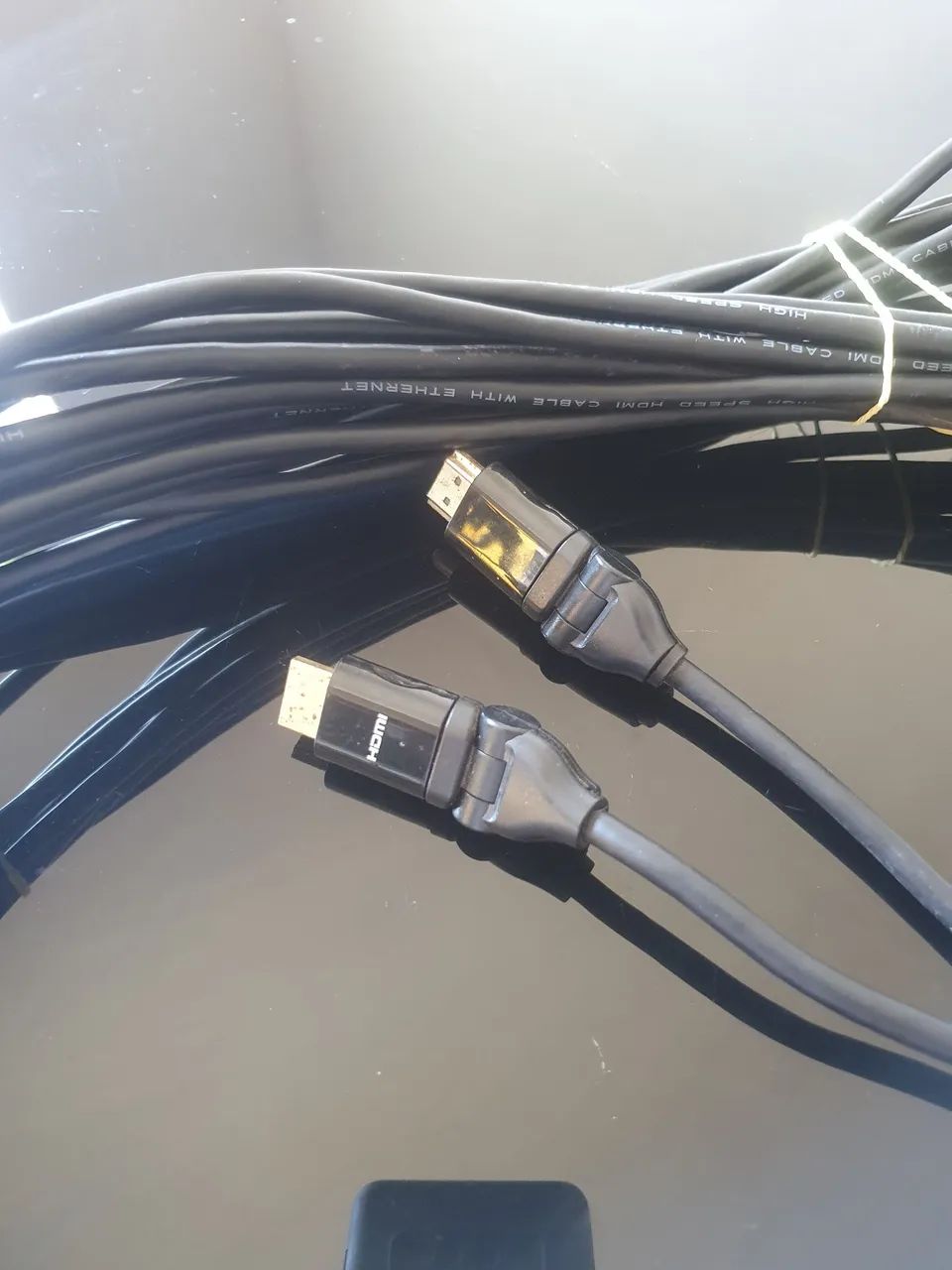 Cabo hdmi 10 metros. articulado, high speed c/ethernet - Foto 2