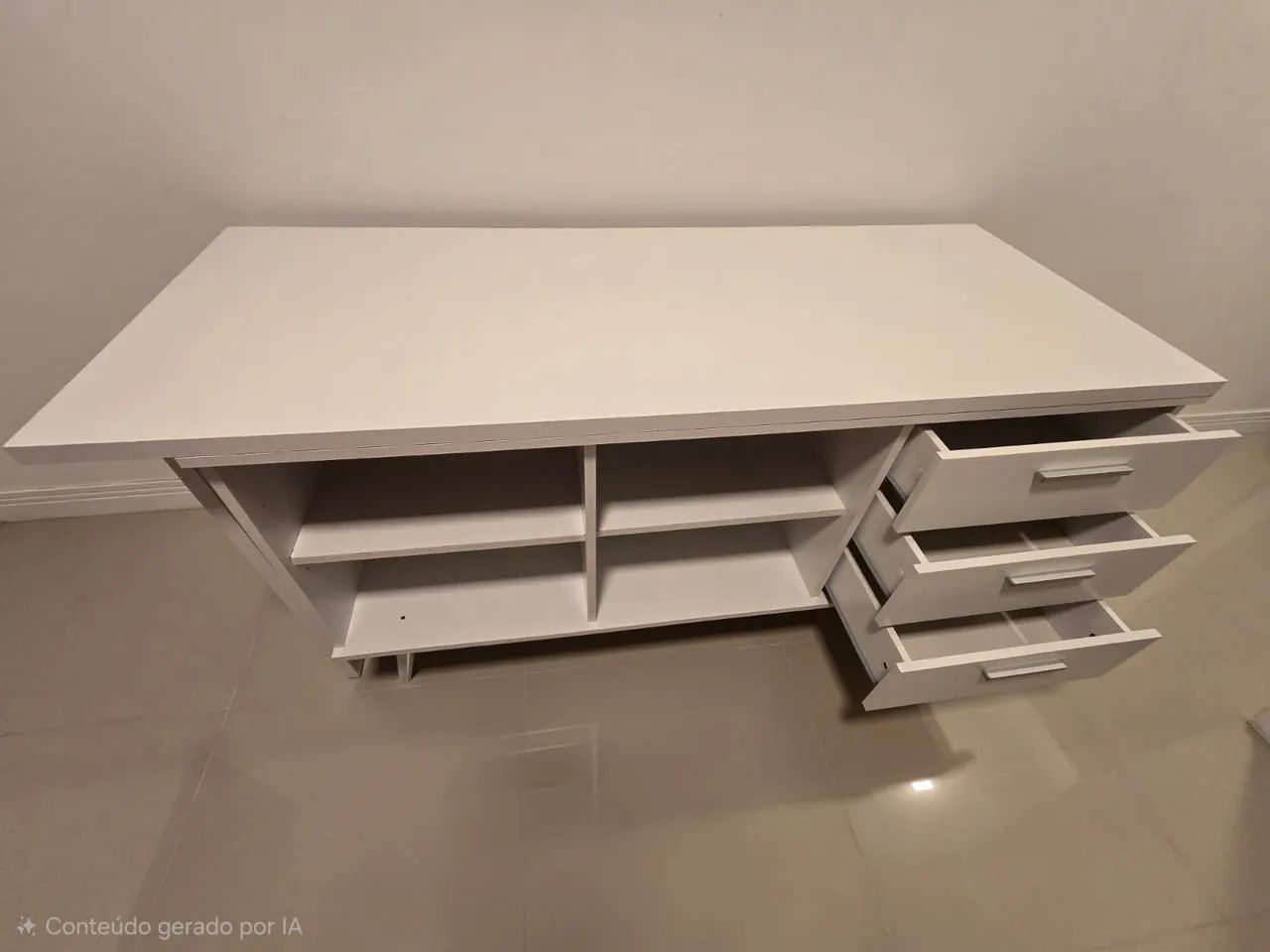 Escrivaninha/Mesa de escritório de canto - Foto 4