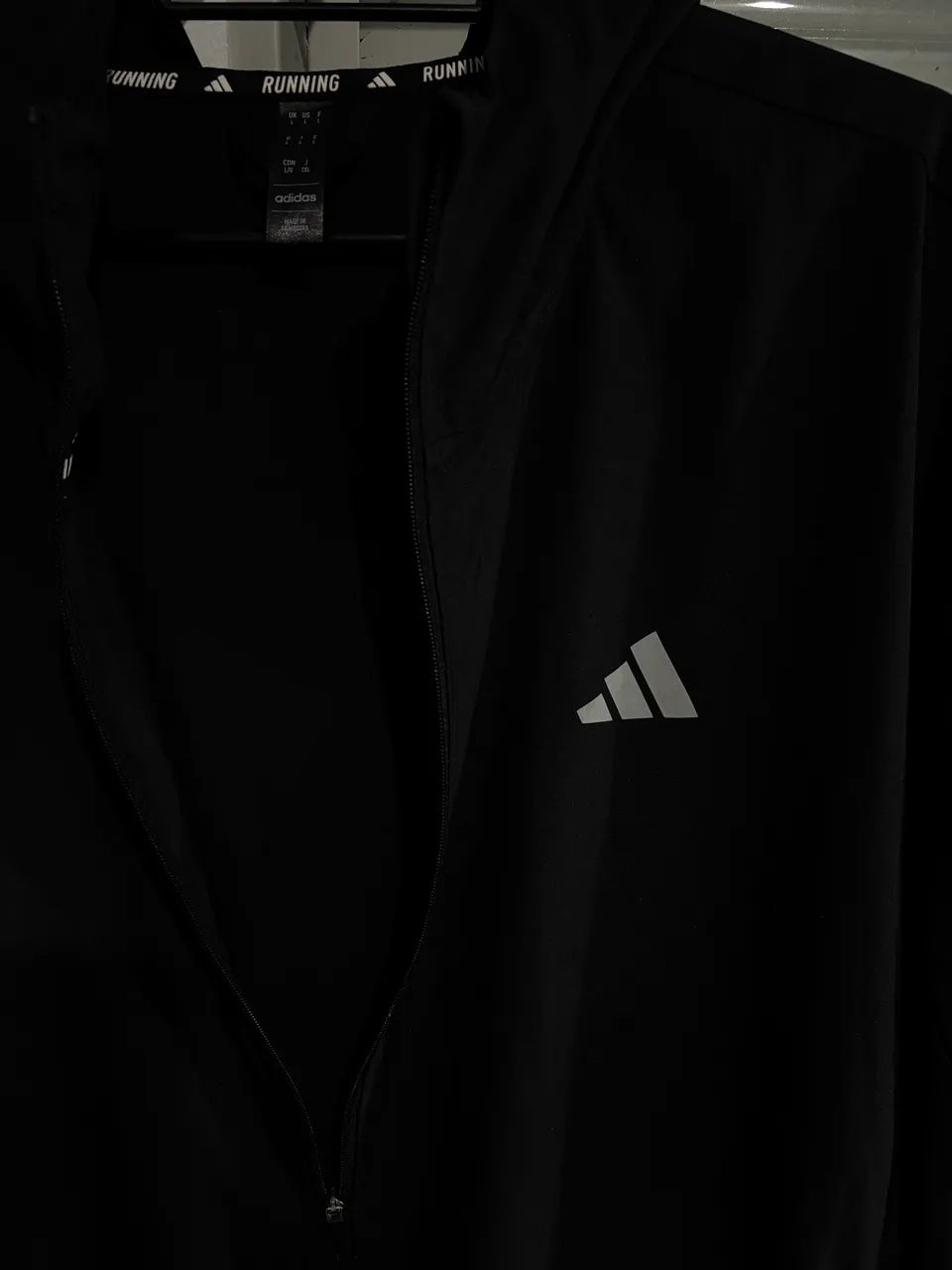 Corta vento adidas running original tam G  - Foto 5