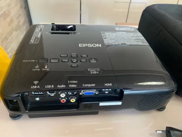 Projetor Epson PowerLite S18+ - Foto 3