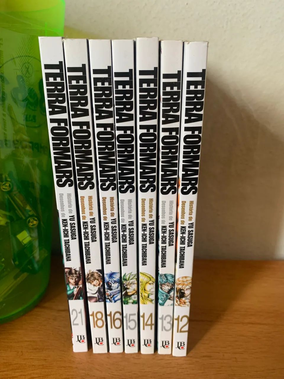 Lote de manga terra formas.