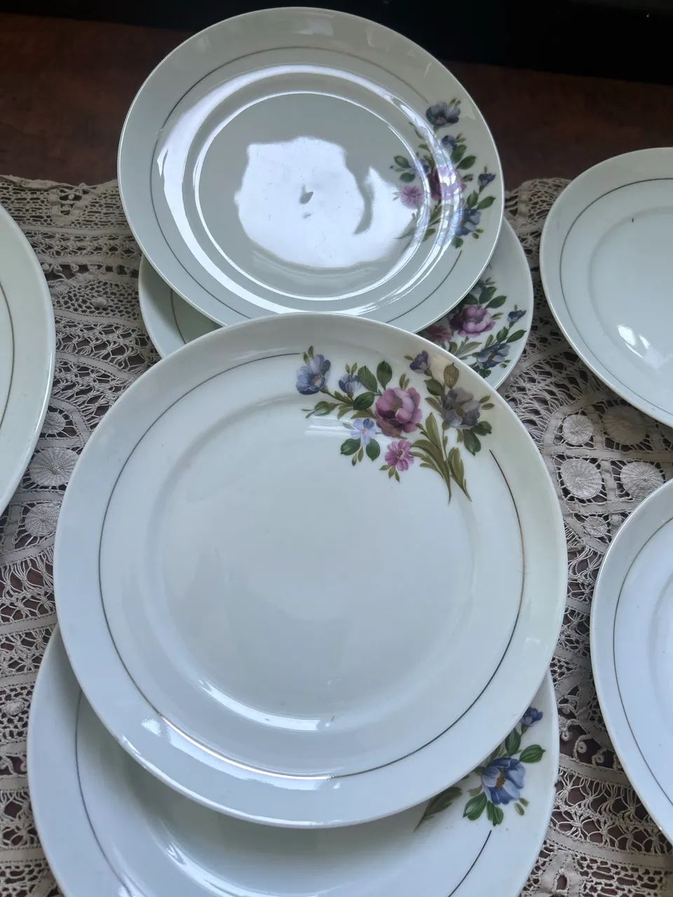 Conjunto para bolo porcelana Schmidt - Foto 4