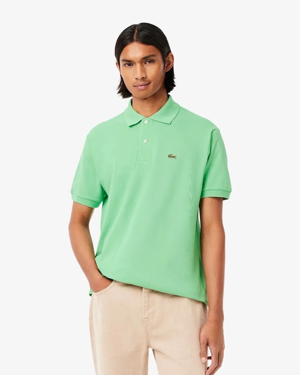 Camisa Polo Lacoste Slim Fit - Tamanho 6 - Foto 4