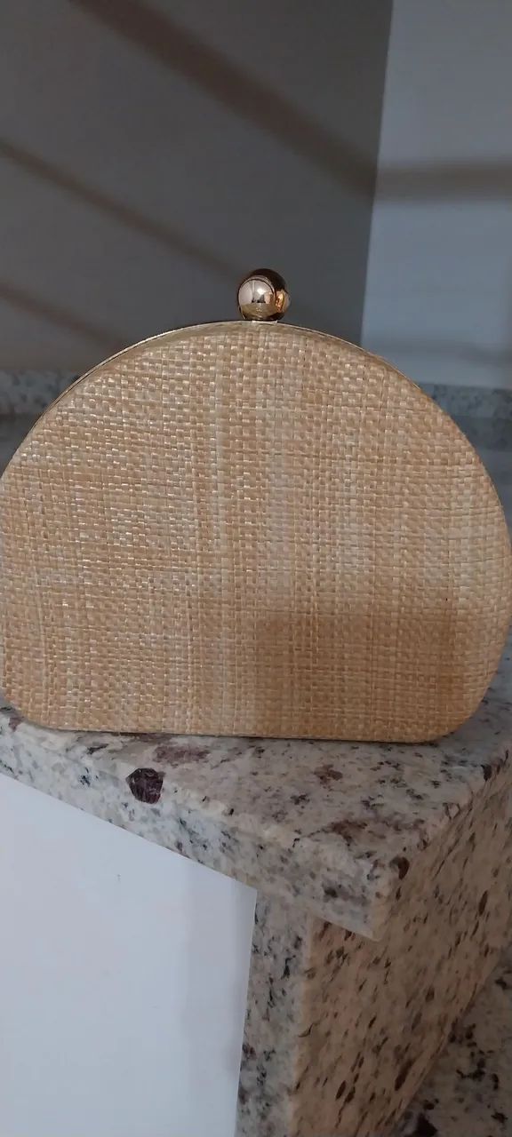 Bolsa envelope palha - Foto 3