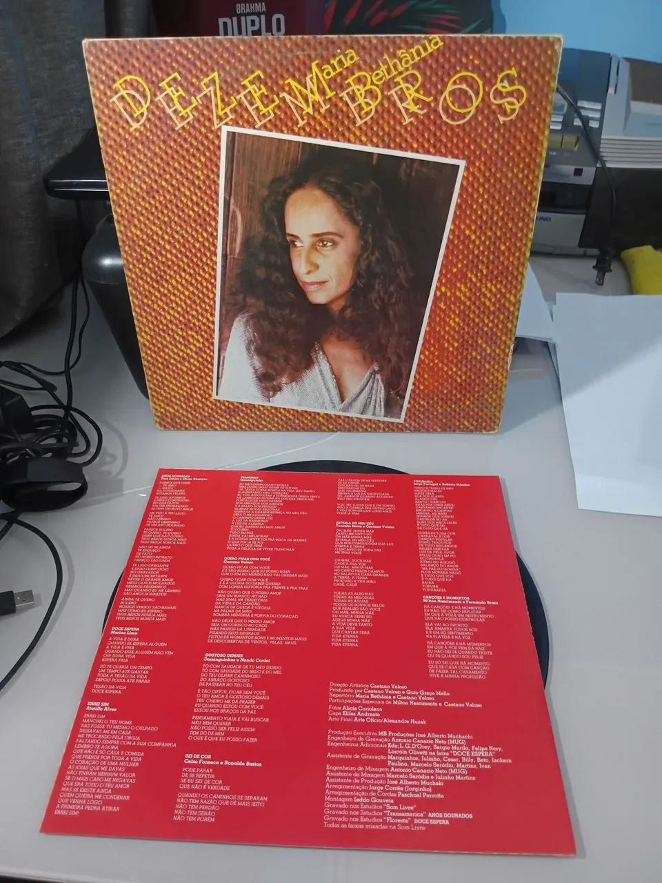 Vinil MARIA  BETHANIA Dezembros raridade - Foto 5