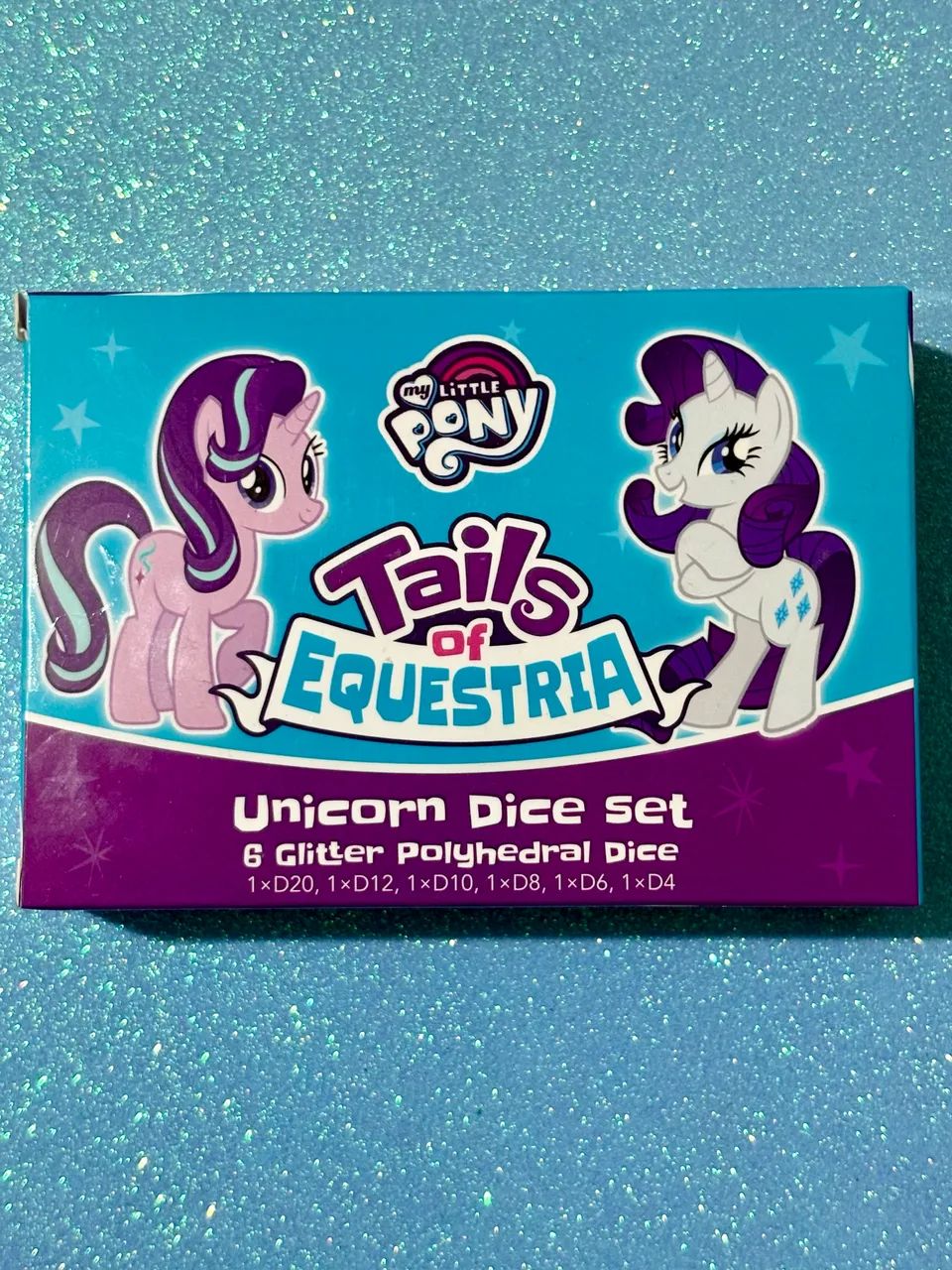 My Little Pony: Pacote de dados Tails of Equestria para RPG 