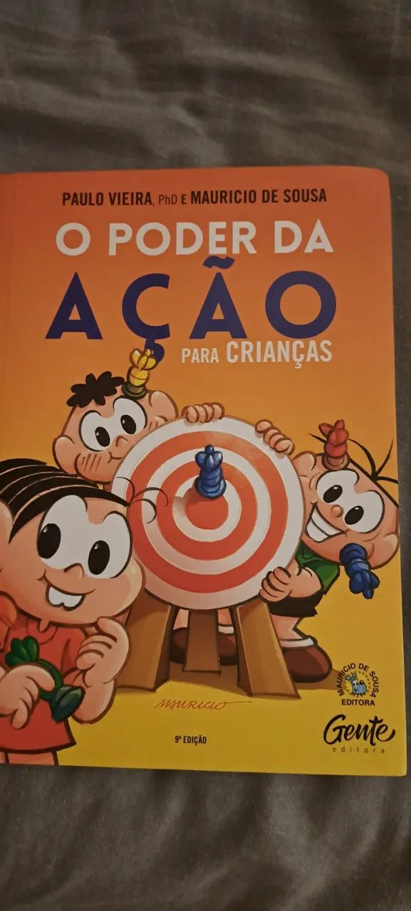 Livro infantil O poder da ação para crianças
