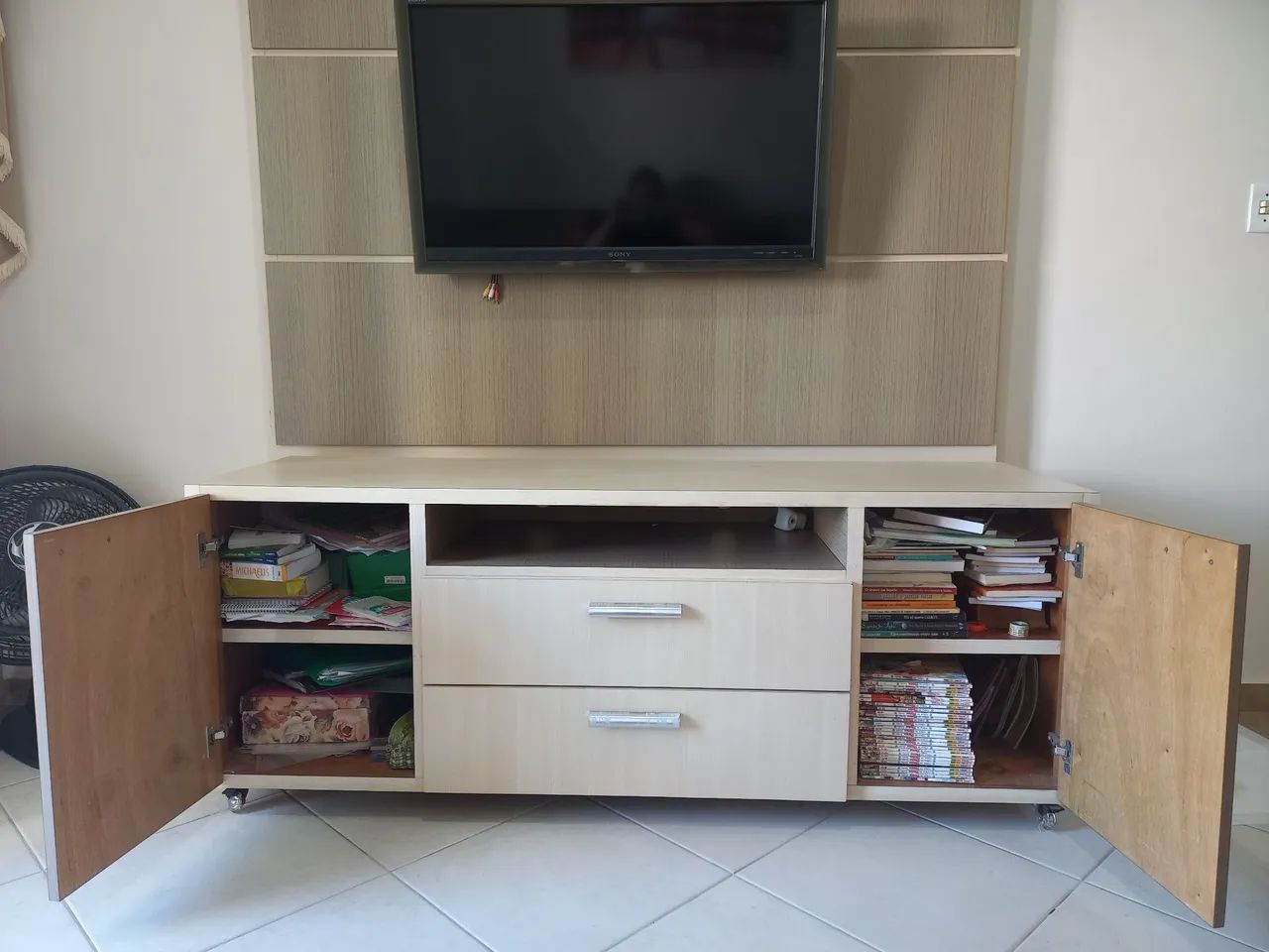 Painel para TV com Rack - Foto 3