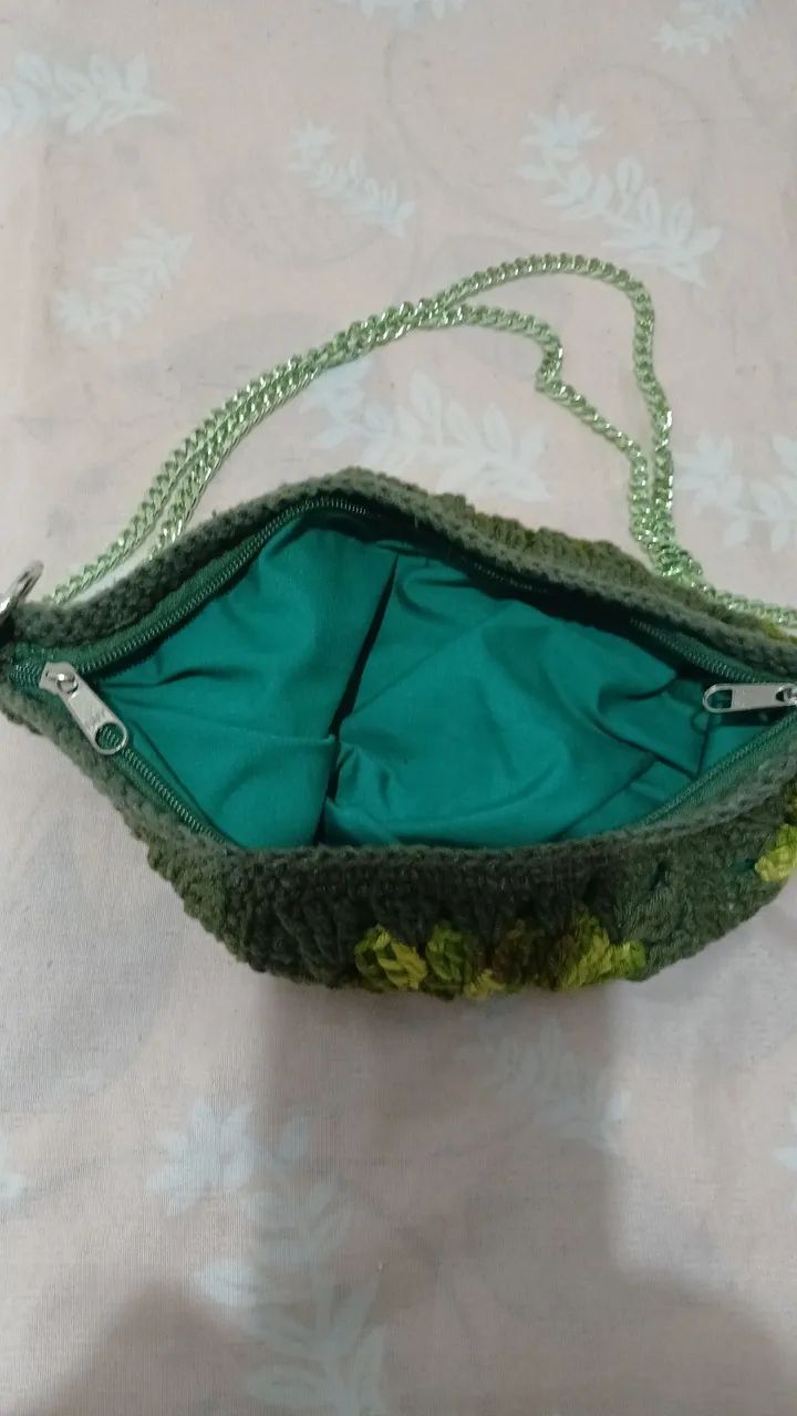 Bolsa Croche Forrada  - Foto 4
