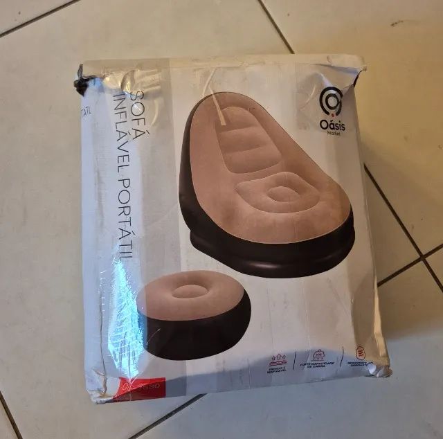 Sofá inflável portátil 2 em 1