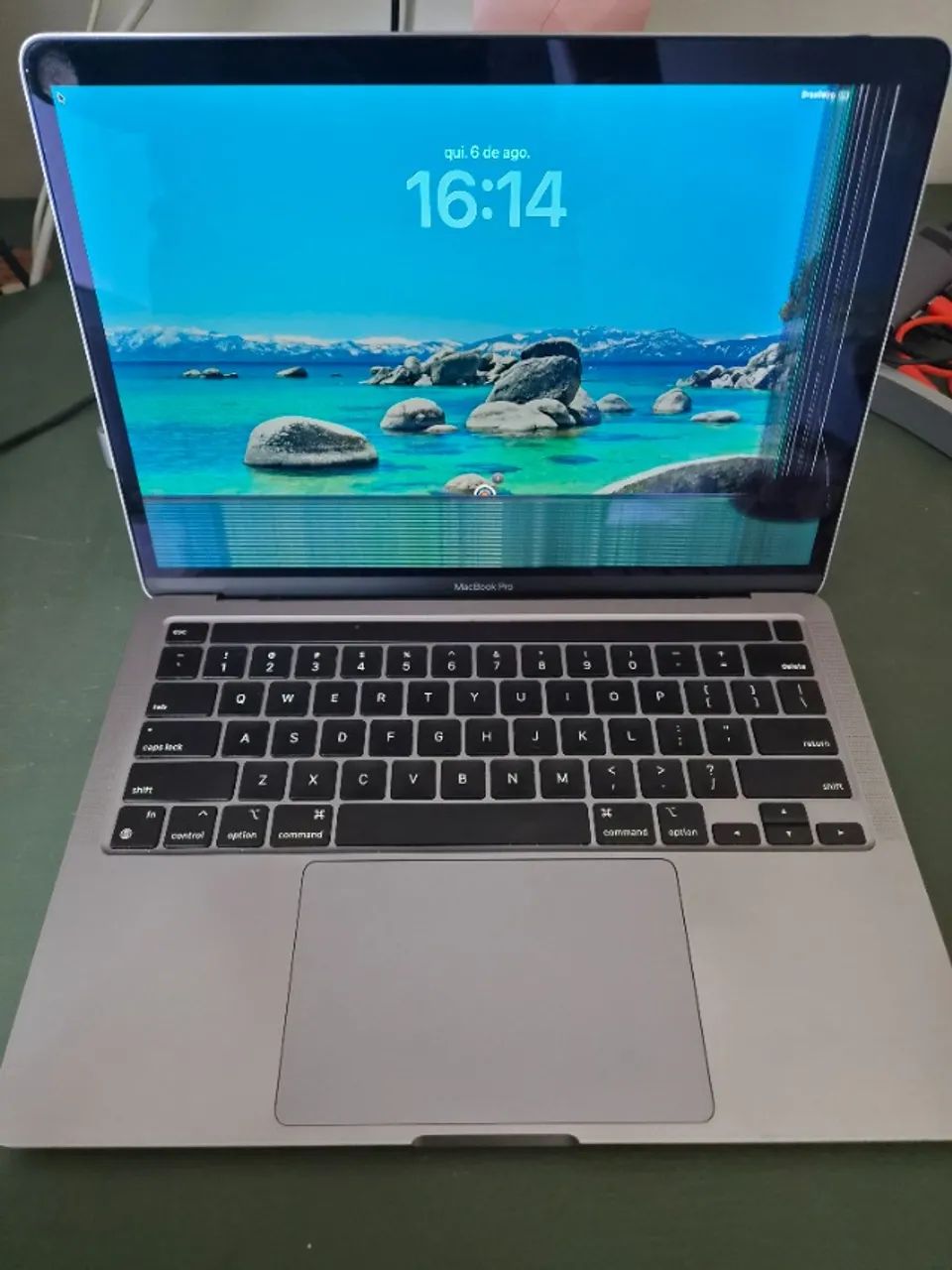 Apple Macbook PRO M1 - 256GB - 8GB - Tela com defeito - Foto 2