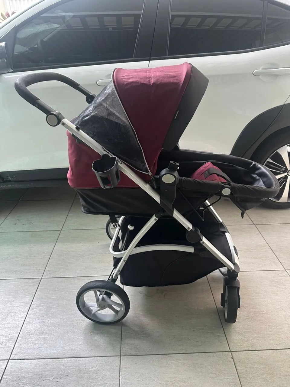 Carrinho de bebê e cadeirinha  - Foto 4
