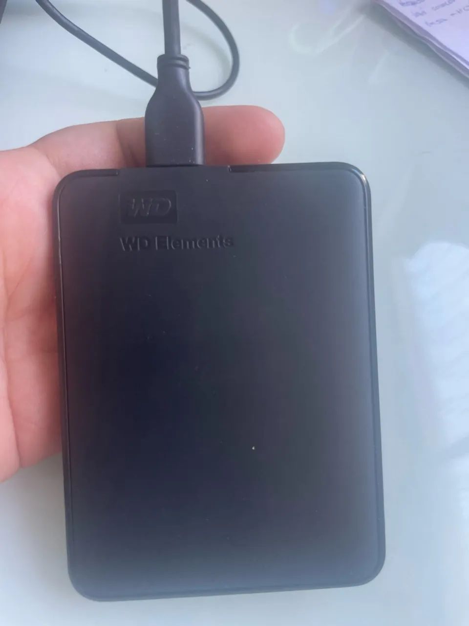 Hd externo 2tb wd elements