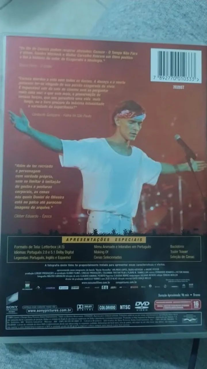 DVD Cazuza o tempo não para - Foto 5