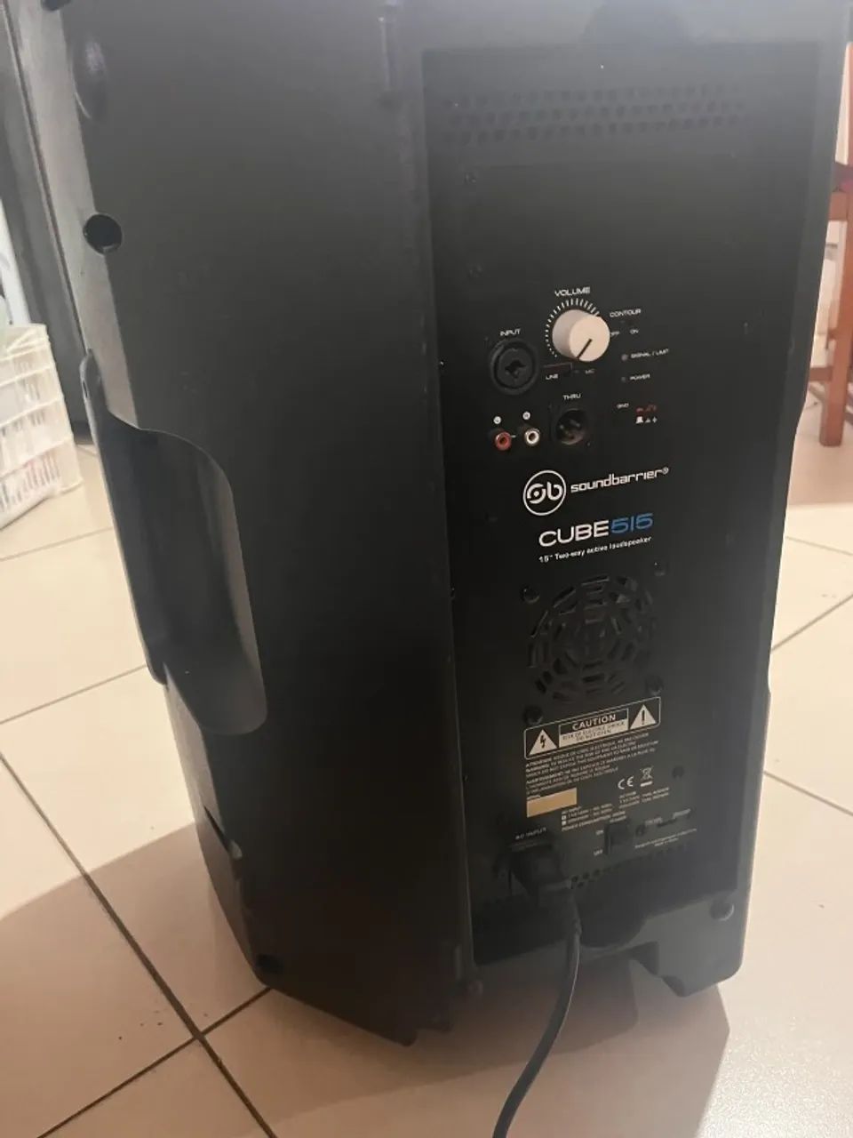 Caixa de Som Profissional com Pedestal - Foto 3