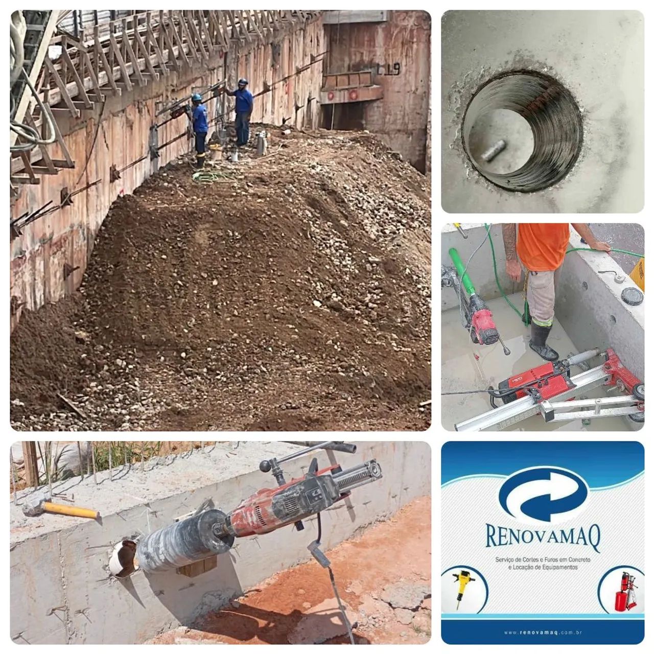 Furos em concreto  - Foto 4