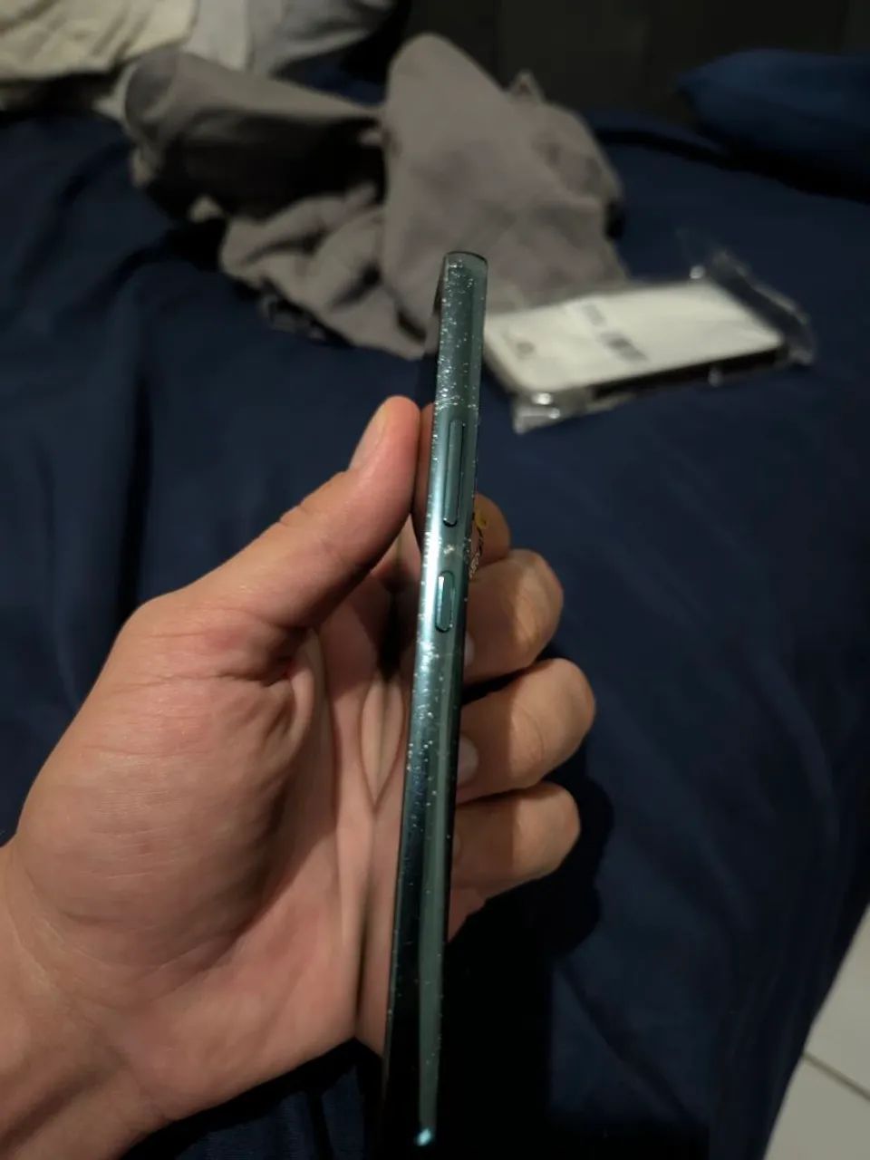 Tela de galaxy s22 com uma lista rosa - Foto 2