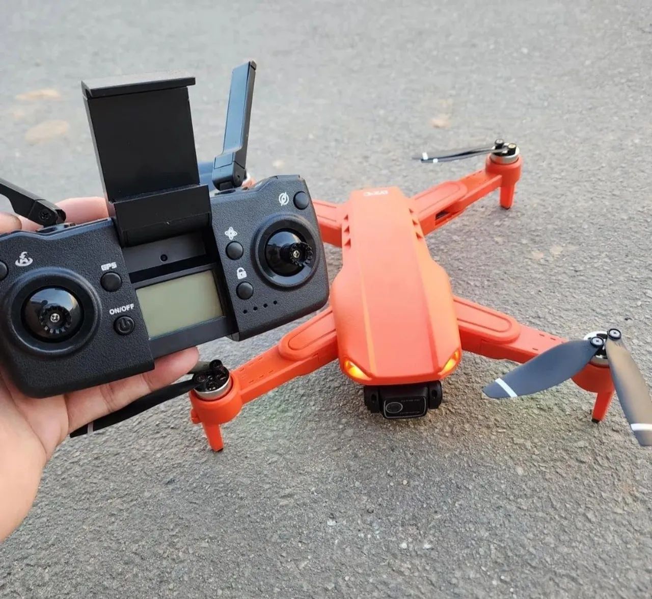 Drone L900 PRO Laranja (NOVO) - Foto 2