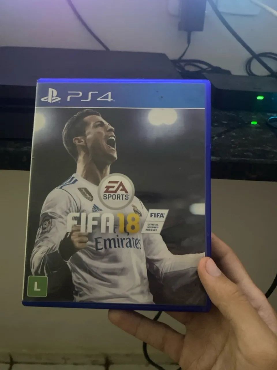FIFA 18 DVD PS4