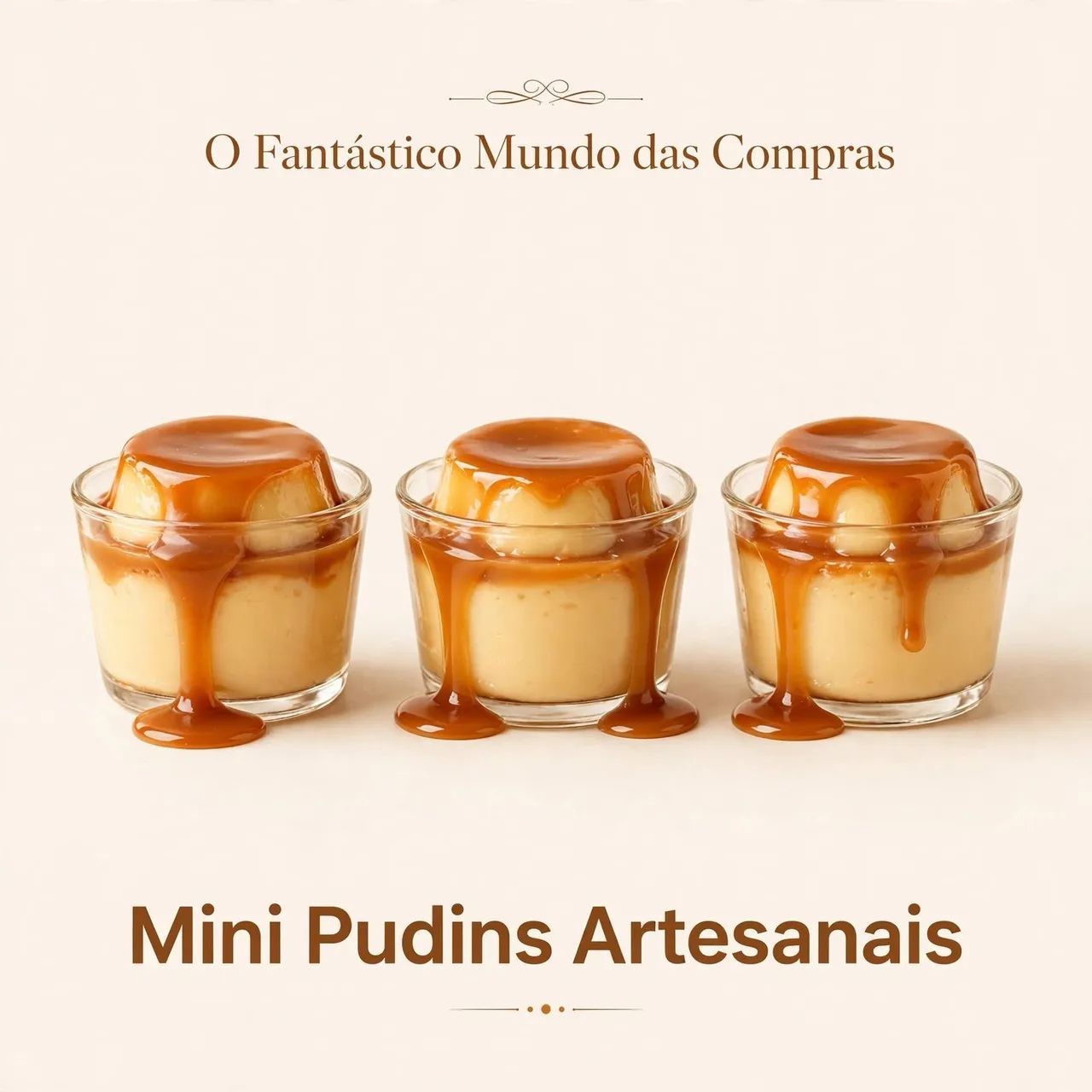 Mini Pudins Artesanais  - Foto 2