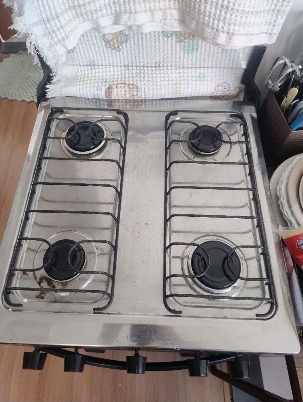 Fogão 4 bocas sem acendimento automático - Foto 2