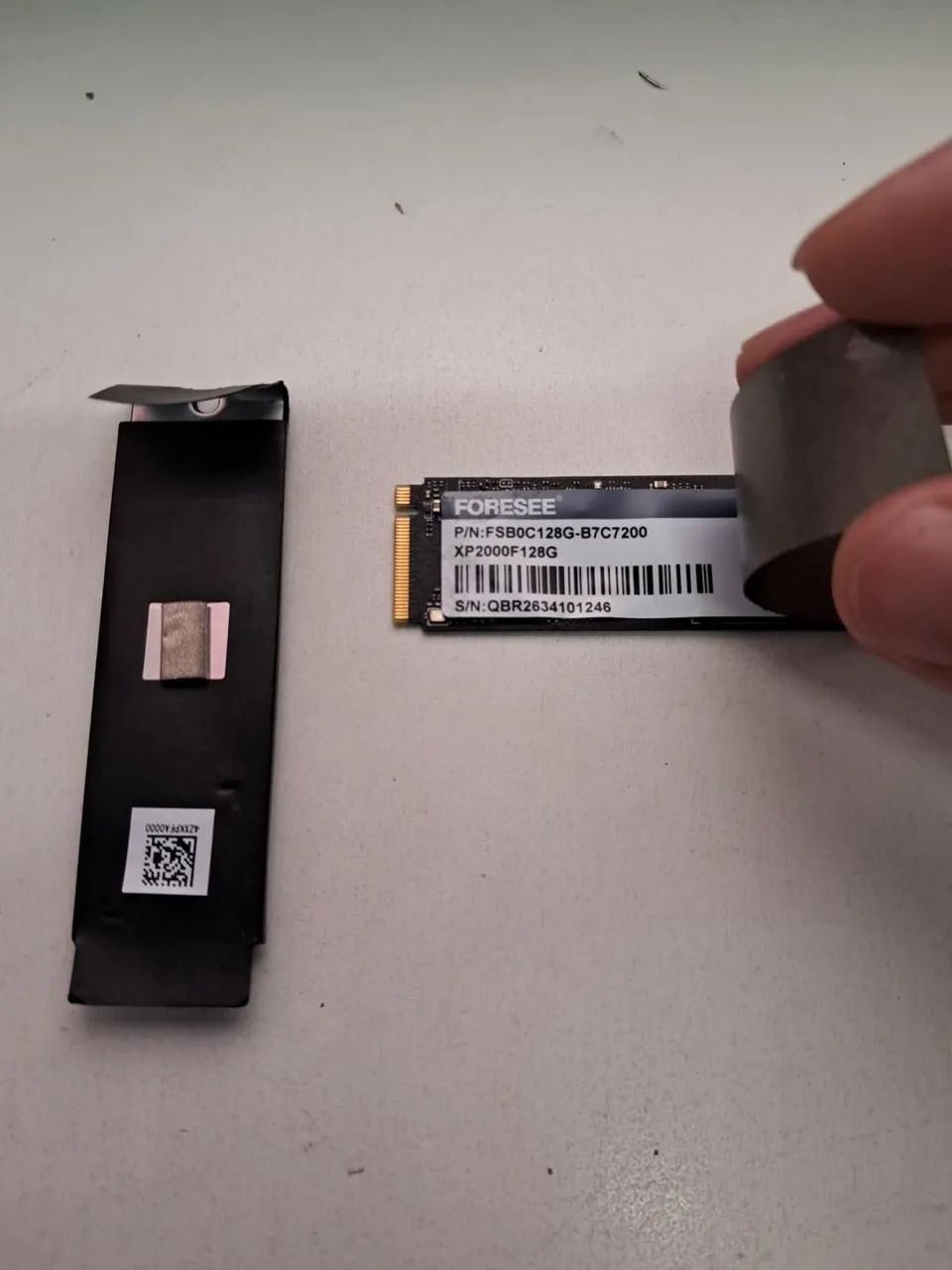 SSD M.2 FORESEE 128GB + Dissipador/Suporte