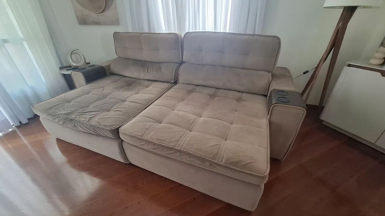 Sofa Retrátil 04 lugares  - Foto 4