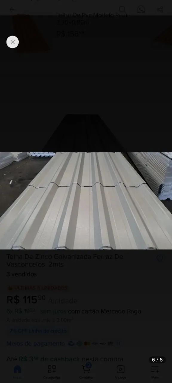 Telha Galvanizada - Foto 4