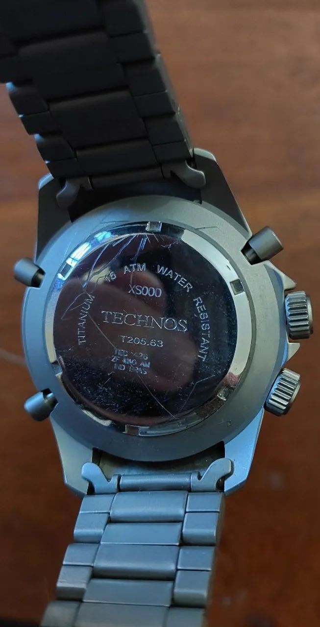 Relogio Technos skydiver de Titânio T.20563 - Foto 5