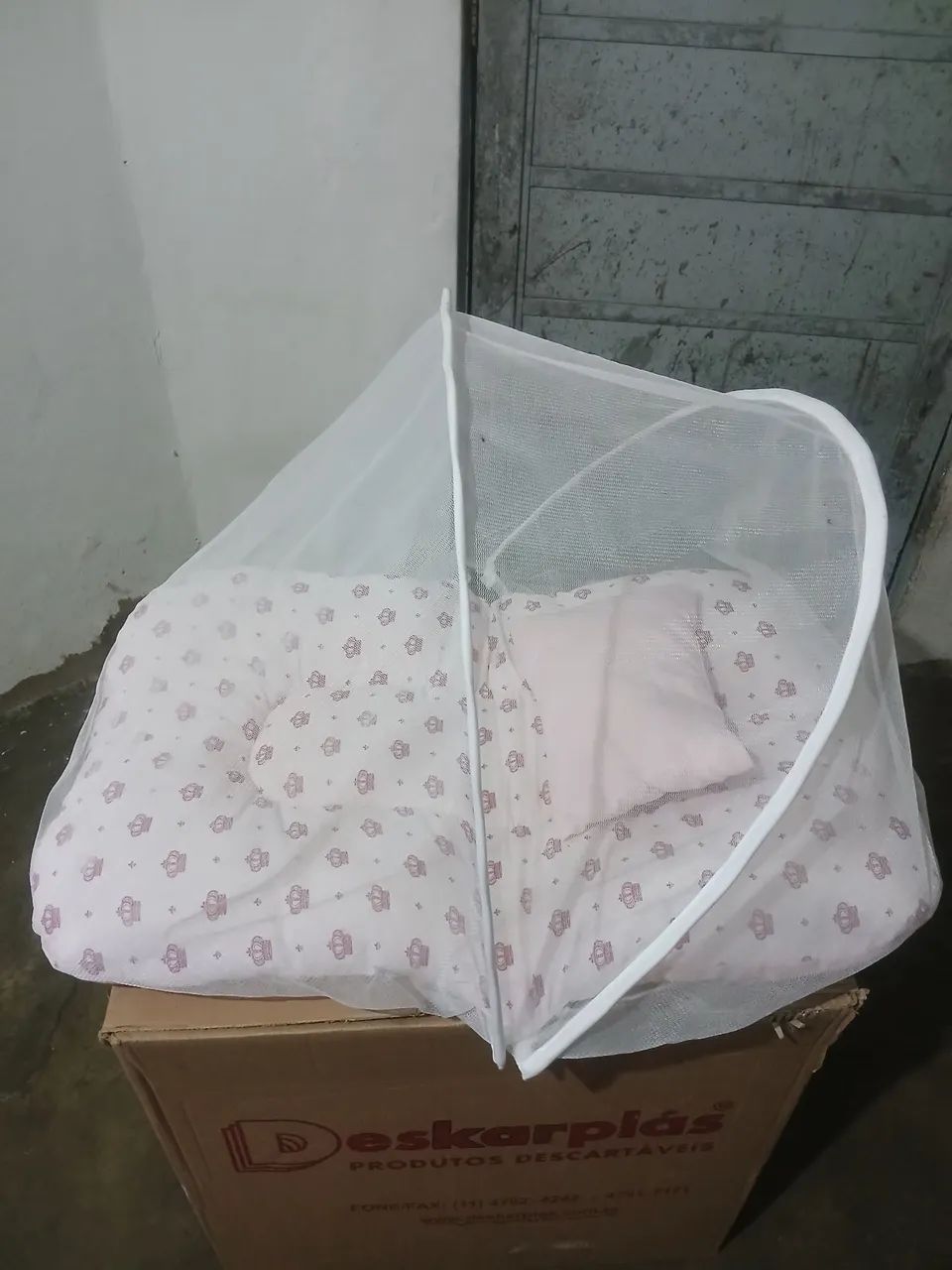 Ninho para bebê rosa - Foto 2