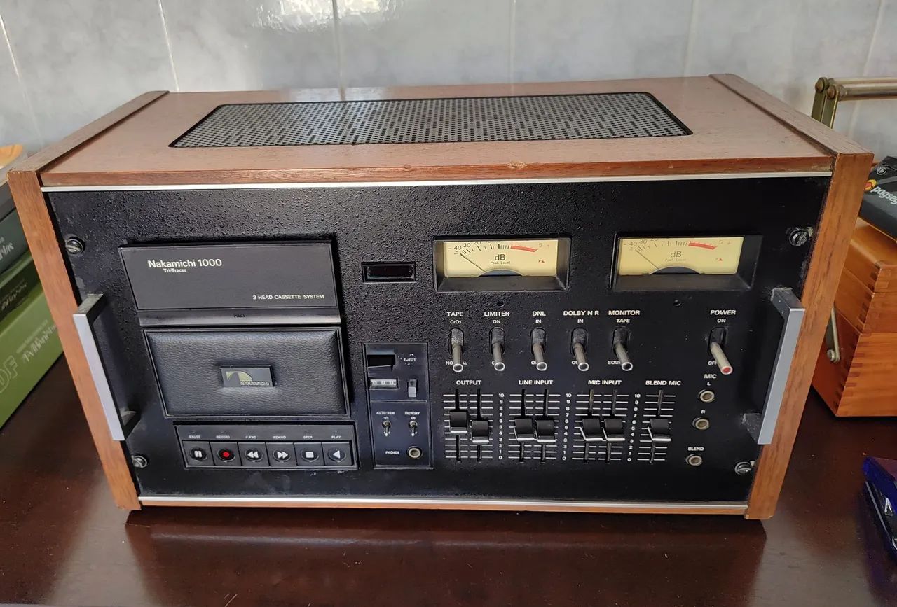 TAPE DECK NAKAMICHI 1000 - Foto 4
