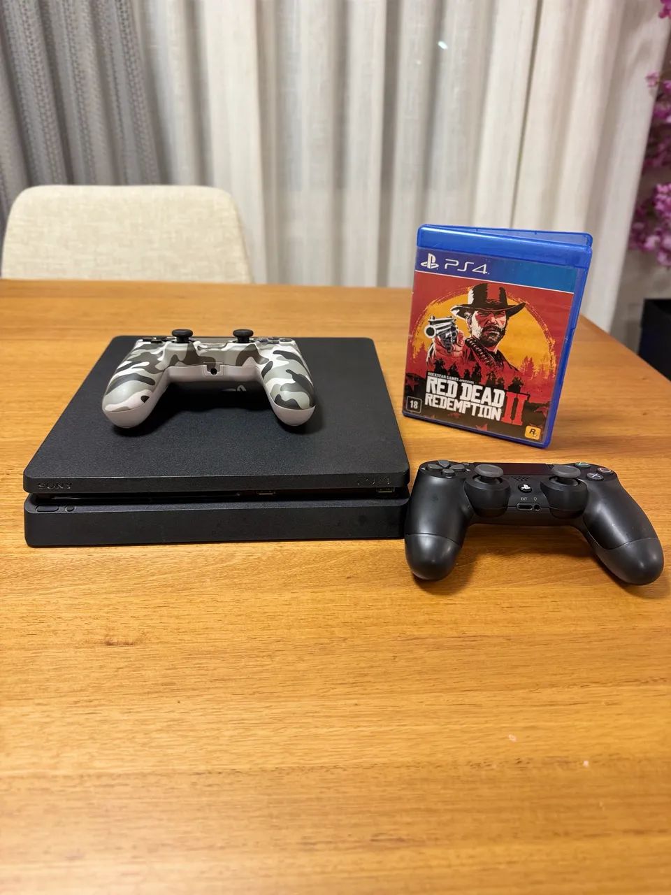 Nintendo Switch PS4 slim 500gb Console PS4 Slim 500GB com 2 Anos de Garantia e Jogo Spiderman