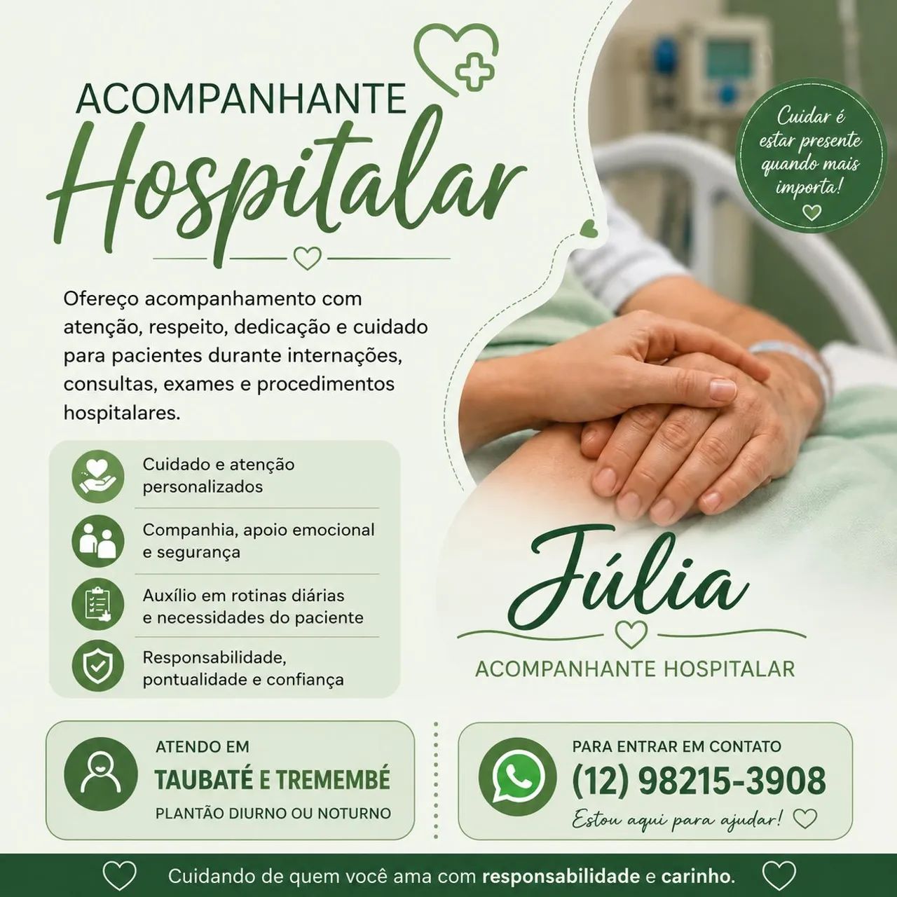 Home Care e acompanhante  - Foto 2