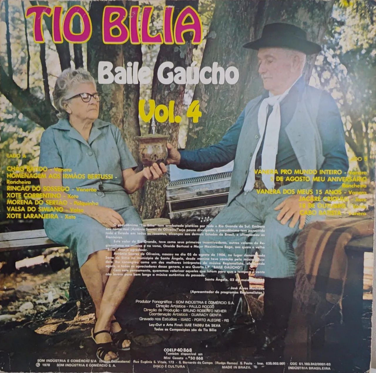 Disco de Vinil Tio Bilia - Foto 2