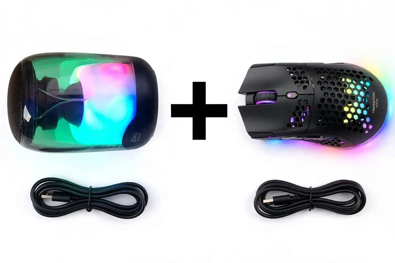 Caixinha Bluetooth + mouse sem fio  - Foto 4