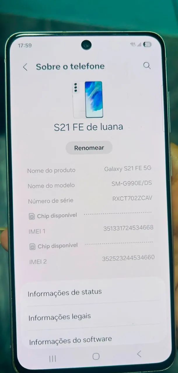 Celular Samsung S21 FE - Foto 3