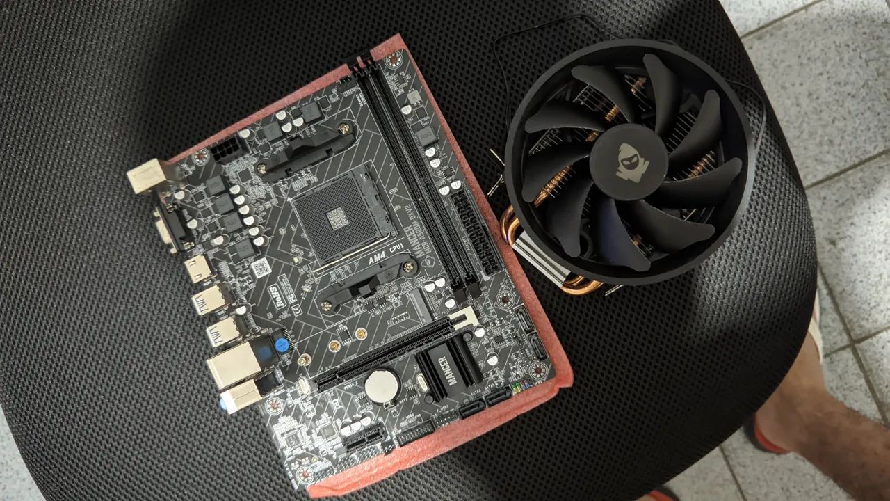 Placa Mae Mancer A520M DX e Cooler Mancer - Foto 2