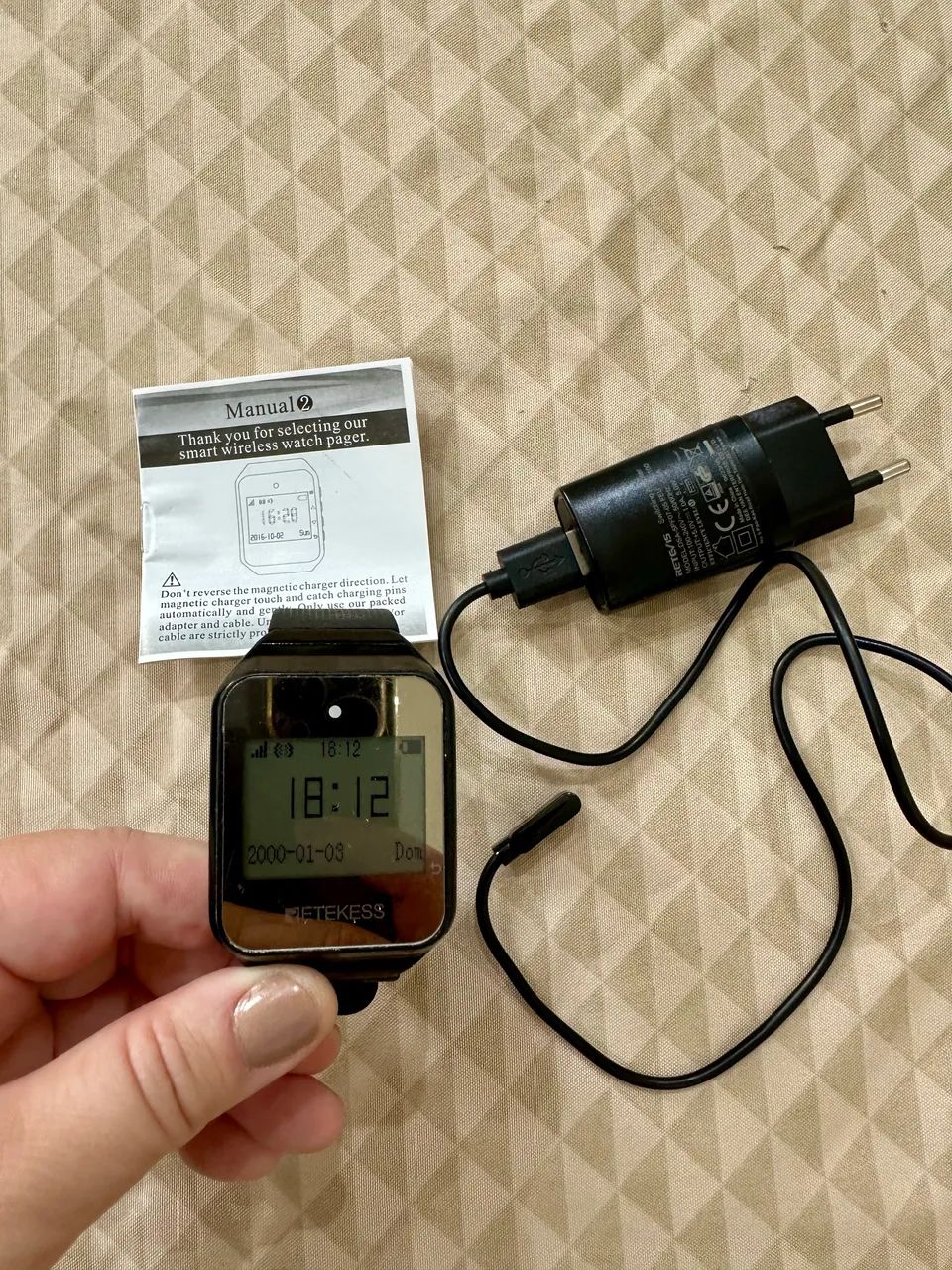 Relógio Chama Garçom 